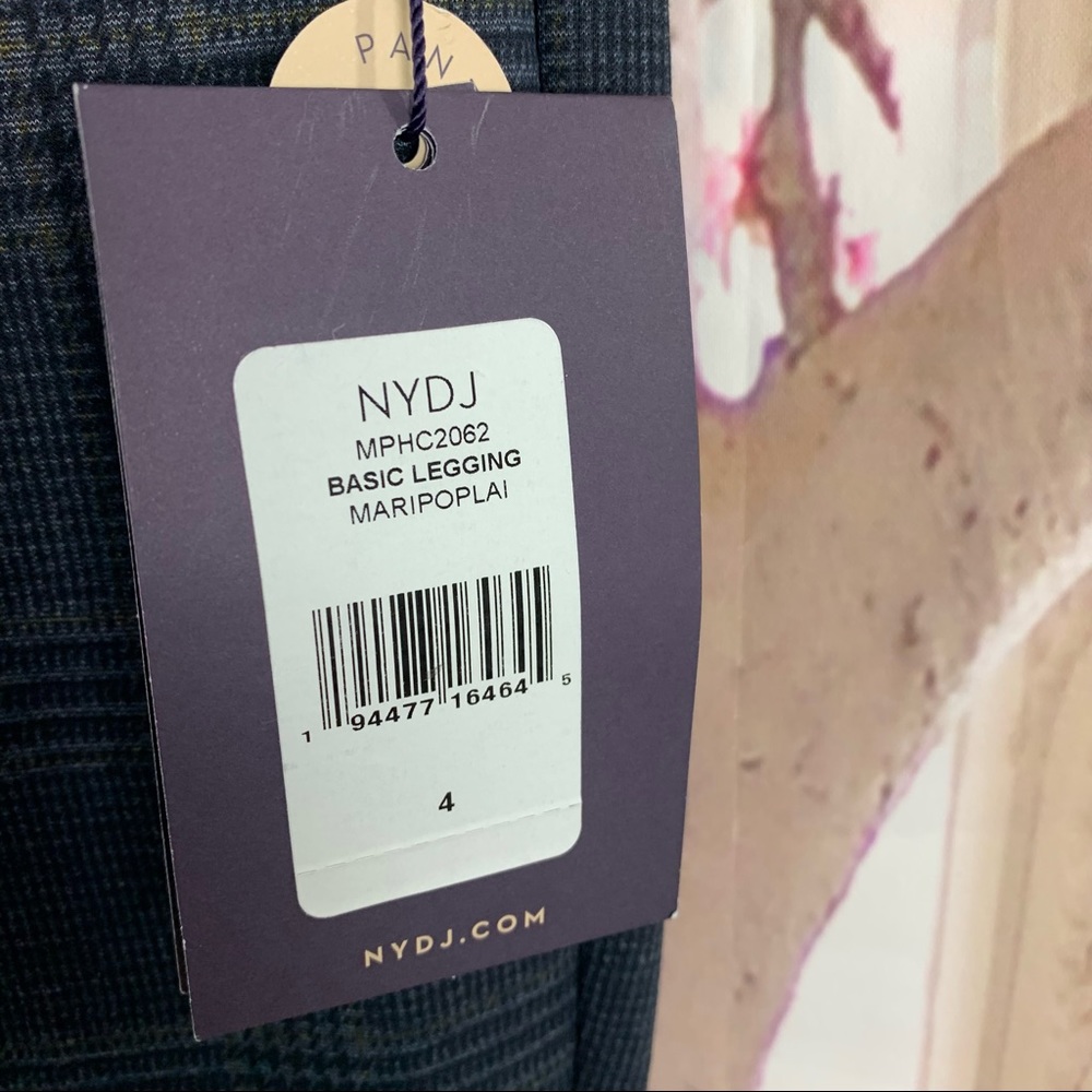 NEW NYDJ Maripoplai Muti Color Leggings - Picture 9 of 11